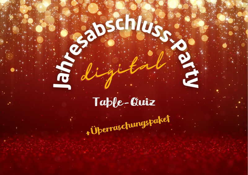 ONLINE: Jahresabschluss-Party