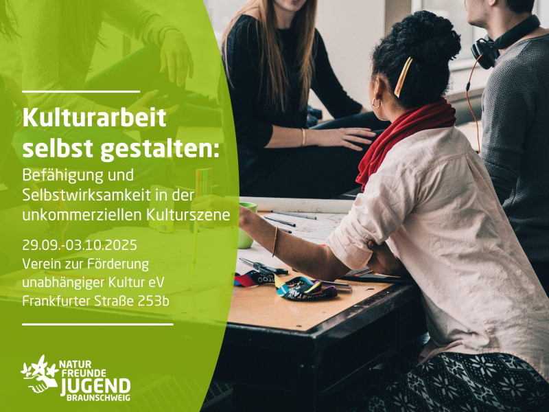 Kulturarbeit selbst gestalten