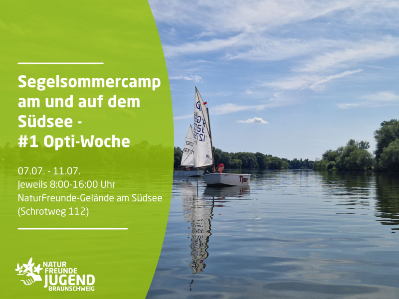 Segelsommercamp am und auf dem Südsee - #1 Opti-Woche