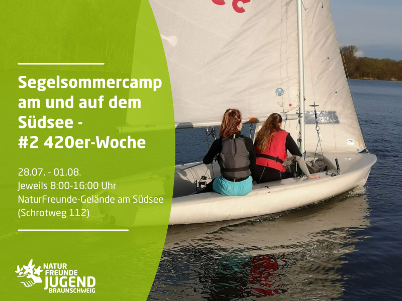 Segelsommercamp am und auf dem Südsee - #2 420er-Woche