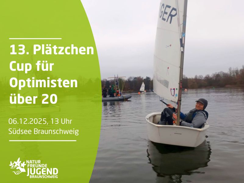 Einladung zum 13. Plätzchen-Cup für Optimisten über 20