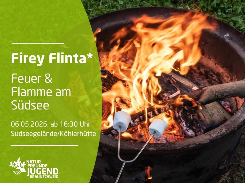 Firey FLINTA* – Feuer & Flamme am Südsee